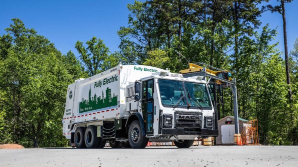 Electric recycling and garbage trucks catching on